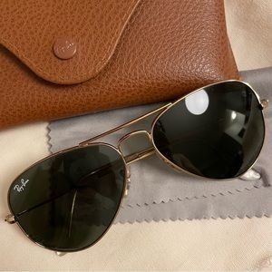 RAY-BAN Aviator frames RB 3025 W3234 Aviator 55/14- LIKE NEW